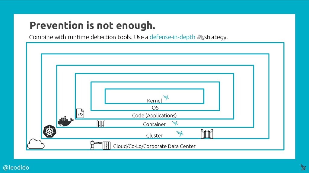 Securing multiple layers